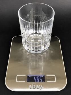 Superbe ancien GRAND VERRE A WHISKY en CRISTAL DE BACCARAT modèle ROTARY en TTBE