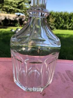 Superbe ancienne carafe à facettes en cristal Baccarat HARCOURT 2