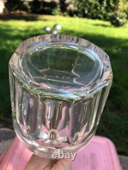 Superbe ancienne carafe à facettes en cristal Baccarat HARCOURT 2
