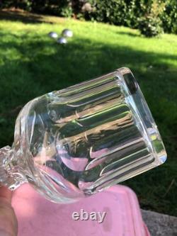 Superbe ancienne carafe à facettes en cristal Baccarat HARCOURT 2
