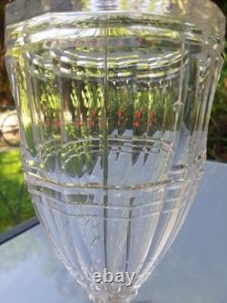 Superbe et ancienne lampe en cristal taille fin XIX DEBUT XX baccarat
