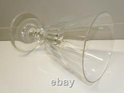 -TRES GRAND VERRE CRISTAL LOUIS PHILIPPE COLLECTION VERRE ANCIEN XIXe VITRINE D