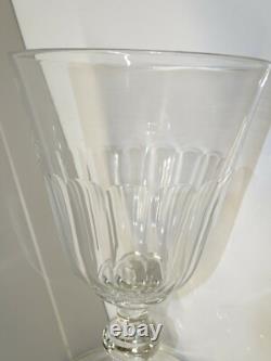 -TRES GRAND VERRE CRISTAL LOUIS PHILIPPE COLLECTION VERRE ANCIEN XIXe VITRINE D