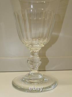 -TRES GRAND VERRE CRISTAL LOUIS PHILIPPE COLLECTION VERRE ANCIEN XIXe VITRINE D