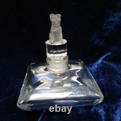 Toujours fidèle dOrsay flacon parfum ancien cristal vide