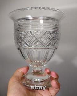 Très Beau Drageoir Ancien En Cristal Taillé, Baccarat