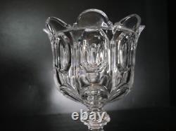 Très ancien Drageoir sucrier Boite en cristal mouller Baccarat motif géométrique