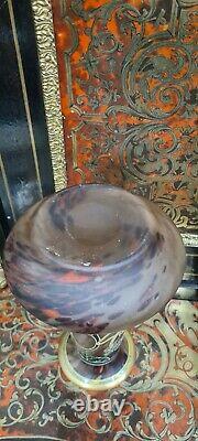 Très beau Vase Legras ancien Art Nouveau