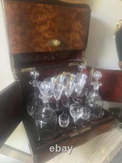 Très belle cave à liqueur ancienne Napoléon III