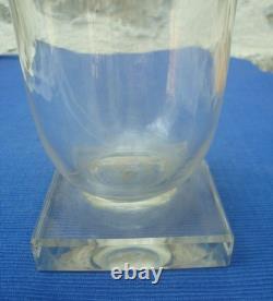 V70 Lourde Carafe Cristal Baccarat ancien Modèle YACHT par George Chevalier Rare