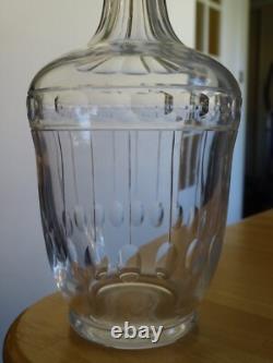 Val Saint Lambert Cristal Ancienne Carafe A Vin Modele Epoque 1920
