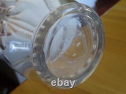 Val Saint Lambert Cristal Ancienne Carafe A Vin Modele Epoque 1920