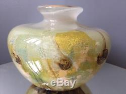 Vase Ancien En Verre Multicouche A Identifier Sublime Circa 1970 Biot