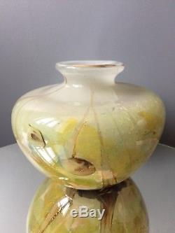 Vase Ancien En Verre Multicouche A Identifier Sublime Circa 1970 Biot
