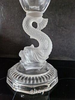 Vase Cristal Dauphin Baccarat Portieux Monumentale Ancien