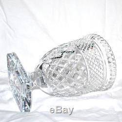 Vase Médicis ancien Balustre cristal taillé Diamant BACCARAT SAINT-LOUIS 28 cm