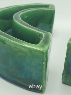 Vase chemin de table ceramique ancien style style chemin de table baccarat