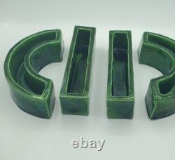 Vase chemin de table ceramique ancien style style chemin de table baccarat