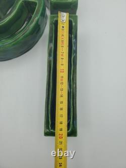 Vase chemin de table ceramique ancien style style chemin de table baccarat