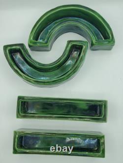 Vase chemin de table ceramique ancien style style chemin de table baccarat