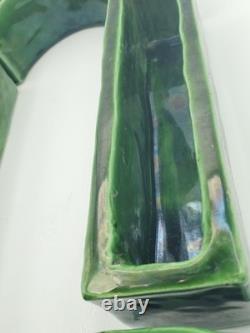 Vase chemin de table ceramique ancien style style chemin de table baccarat