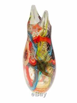 Vase style ancien style verre de style Murano 38 cm 5 kg