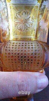 Verre En Cristal De Baccarat Ancien Napoleon III Splendide Cisele Old Glass