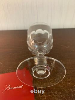 Verre ancien en cristal de Baccarat