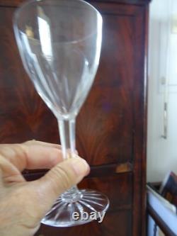 Verres A Vin Anciens En Cristal De Baccarat Modele Compiegne