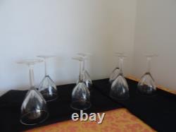 Verres A Vin Anciens En Cristal De Baccarat Modele Compiegne