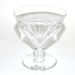 Verres anciens MARNE en Cristal de SAINT-LOUIS 7 verres à eau Années 1920